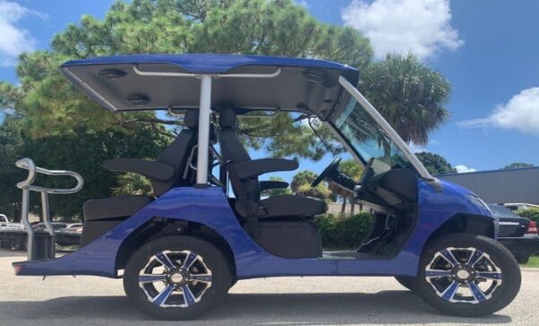 BLUE EVOLUTION D3 GOLF CART LSV STREET LEGAL 4 SEAT FAST 130AH LITHIUM